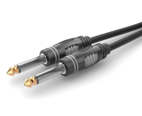 Instrumentenkabel 1.5m 2x Klinkenstecker 6,3mm mono