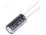 3300uF/6,3V radial 10x20 ELKO 105°
