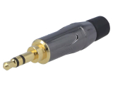 KLINKENSTECKER 3.5mm stereo gerade Metall AMPHENOL DM5mm