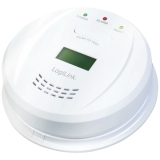 Gasmelder für Kohlenmonoxid Ø122x36mm Batteriebetrieb 2xAA