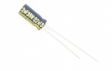 22uF/35V 105° radial 5x11mm low ESR ELKO RM2mm