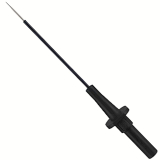 Prüfspitze schmal schwarz mit 4mm Buchse 1kV DC