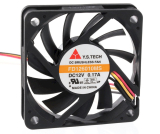Lüfter 60x60x10mm 12V 38dB 2,04W 3polig Gleitlager Y.S.Tech