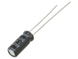 1uF/50V radial 5x11mm ELKO 105°