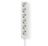 Steckdosenleiste 6-fach ohne Schalter 1,5m Kabel