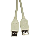USB2.0-A Stecker/Kupplung Verlängerung 50cm Kabel