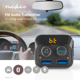 Kfz Audio FM Transmitter Bluetooth und freisprechen