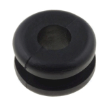 Gummi-Durchführung DM4mm / 6,4mm Montageöfnung