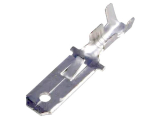 FLACHSTECKER Fast-on 6.3mm blank 0.5...2mm2 mit Rastnase
