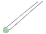 LED 1.8mm grün diffus 2,6-3,6V 1300-2200mcd
