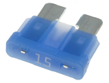 15A 32V KFZ-Stecksicherung hellblau