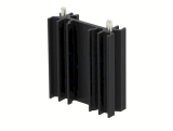 Kühlkörper 10K/W 38x34.5x12.5mm schwarz TO202, TO218, TO220, TOP3