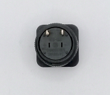 Taster Schließer Aus-(Ein) grün 1A/250VAC LED DM16mm