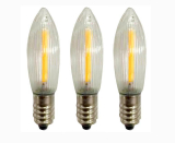 Ersatzlämpchen 14-55V LED E10 0,2W Topkerze 3 Stück