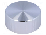 Drehknopf 28x16mm 6mm Achse Alu