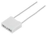 10nF/100V R 5mm 2.5x6.5x7.2mm Polyester
