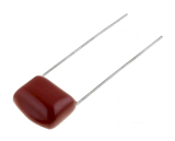0,22uF/100VDC R7,5mm KONDENSATOR Polyester