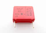 1,5uF/63V RM 15 WIMA MKS4 KONDENSATOR