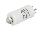 Motorkondensator 2,5uF 450V Ø30x57mm mit FastOn Stecker 6,3mm