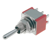 Kippschalter 2pol. (Tast)AUS(Tast) 250V/2A D