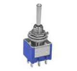 Kippschalter 2pol. 250V/2A EIN AUS(Tast) DM