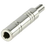 KLINKENKUPPLUNG KK63/2M 6.3mm Mono Met.