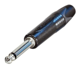 KLINKENSTECKER 6.3mm Mono gerade black Neutrik