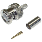 BNC-STECKER Crimpbar für RG58
