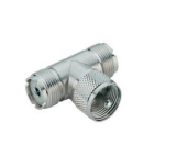 PL-Adapter(UHF) T-Adapter2xKupplung 1xStecker
