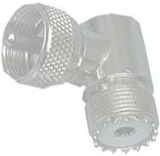 PL-Adapter(UHF) Stecker-Kupplung Winkel