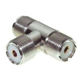 PL-Anapter(UHF) T-Adapter3xKupplung