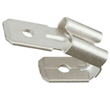 Flachsteckverteiler 6,3mm 1x Buchsen 2x Stecker