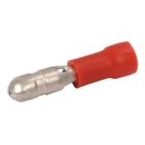 RUNDSTECKER    Fast-on    4mm        rot    isoliert