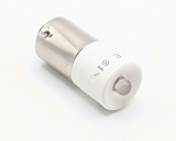BA9s 24V 20mA Led weiß DM=9,1mm L=25mm 0,48W