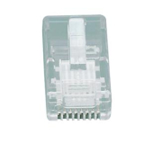 MODULAR-Stecker 8/8 RJ45 8pol. fr Flachkabel