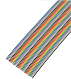 FLACHBANDKABEL AWG-28 RM1,27 34p bunt