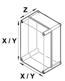 Gehäuse G311 ABS115x90x55 IP65 GAINTA