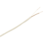 Mantelleitung 2x0,25mm² Litze grau DM3,8mm (Meterware)
