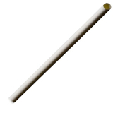 Schrumpfschlauch 2.4mm - 1.2mm 100cm weiß