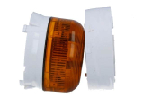 Blitzlampe LED 11-35VDC gelb für Außenbereich