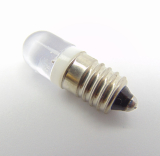 E10 Röhrenlampe LED 12V 14mA weiß 10x28mm
