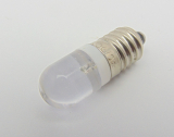 E10 Röhrenlampe LED 12V 14mA weiß 10x28mm