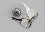 Schlüsselschalter 1-polig klein 125VAC/1A DM12mm