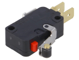 Mikroschalter mit Rollenhebel 12mm OMRON