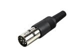 DIN STECKER 6 polig 240° gerade
