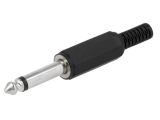 KLINKENSTECKER 6.3mm Mono gerade Nylon