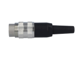 Din Kabelstecker 3 pol. mit Verschraubung 180°
