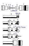 N-Stecker lötbar RG213 50Ohm