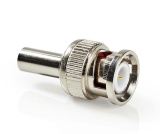 BNC-STECKER Crimpbar für RG174