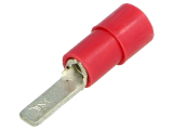 FLACHSTECKER Fast-on 2.8mm rot isoliert